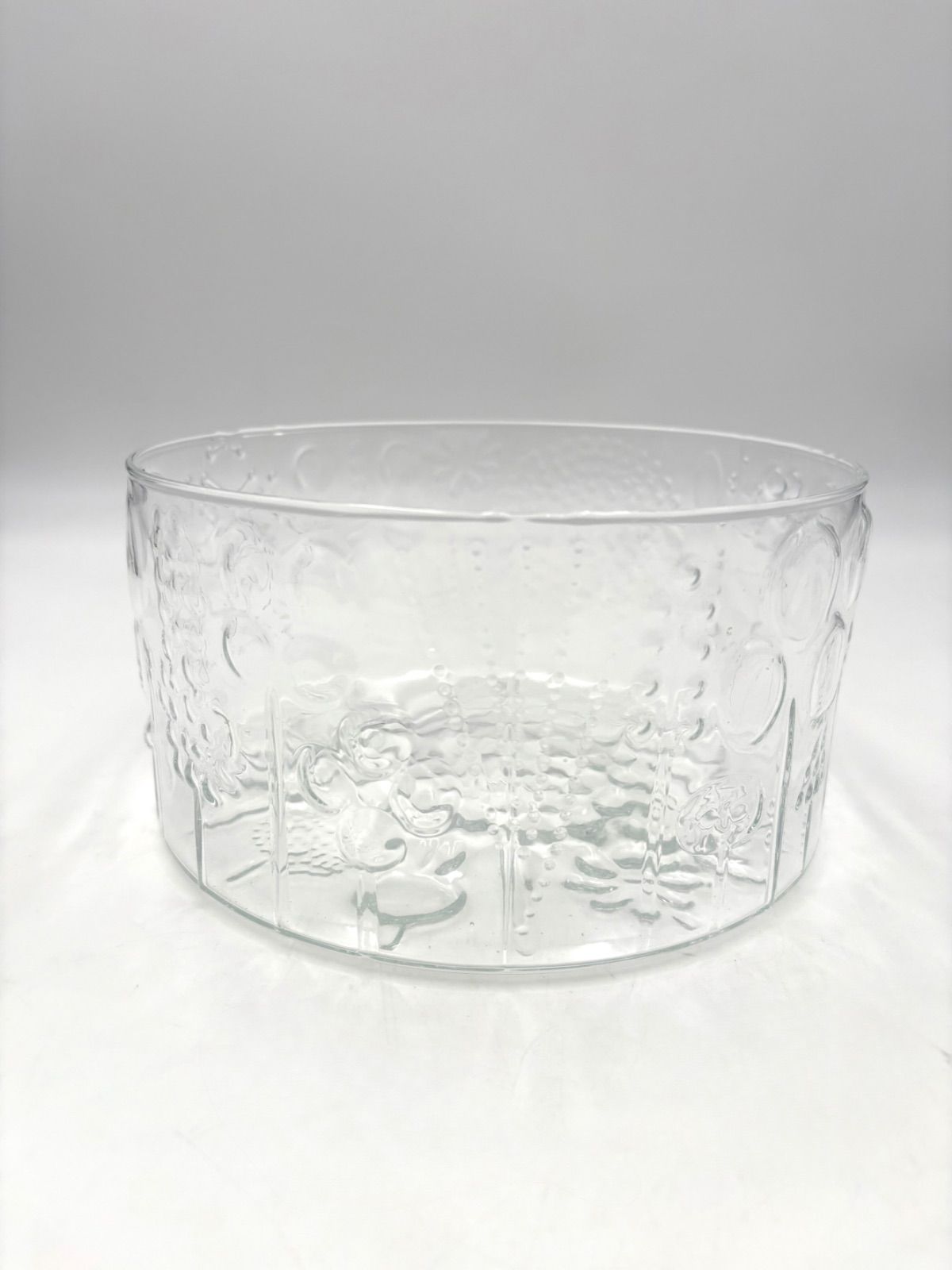 イッタラ　フローラボウル　直径19cm ケーキドームにもなるお洒落なガラス製フルーツボウル【イッタラ