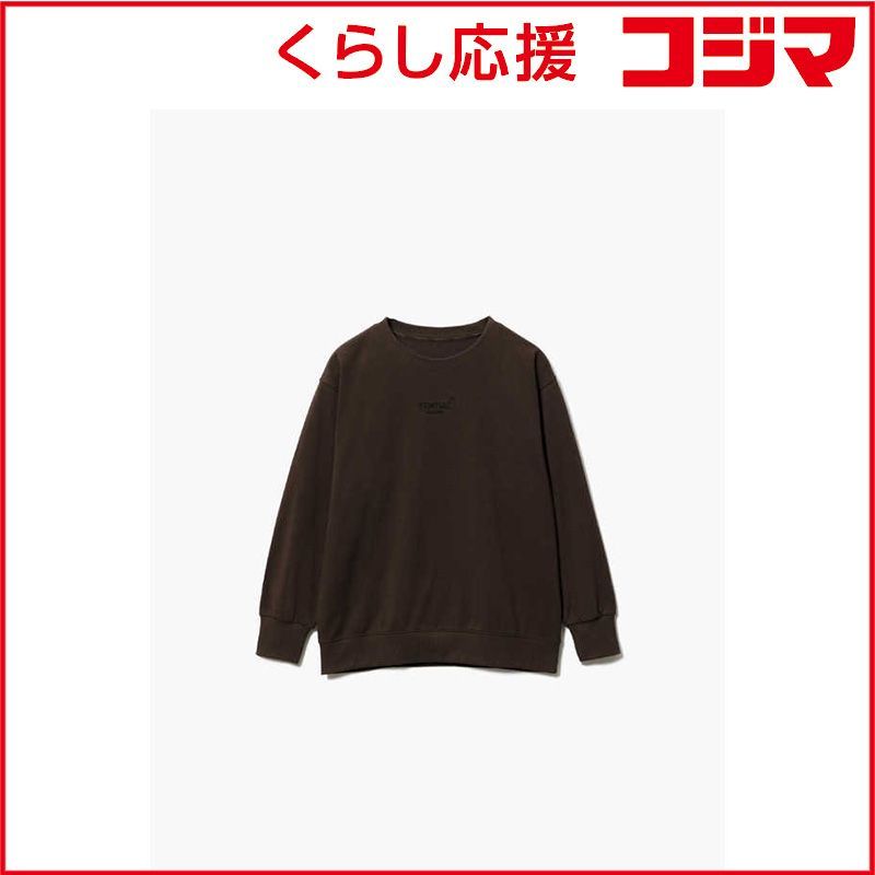 TENTIAL BAKUNEスウェットウィメンズロングスリーブクルーネックブラウン XL ♥