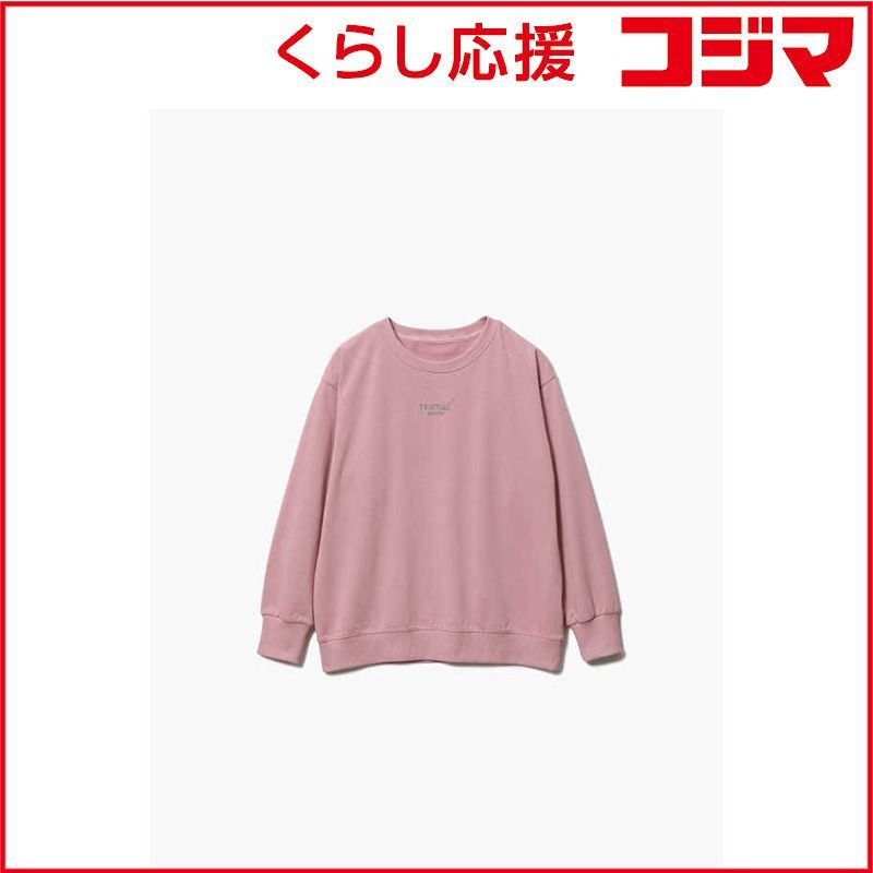 TENTIAL BAKUNEスウェットウィメンズロングスリーブクルーネックピンク M ♥