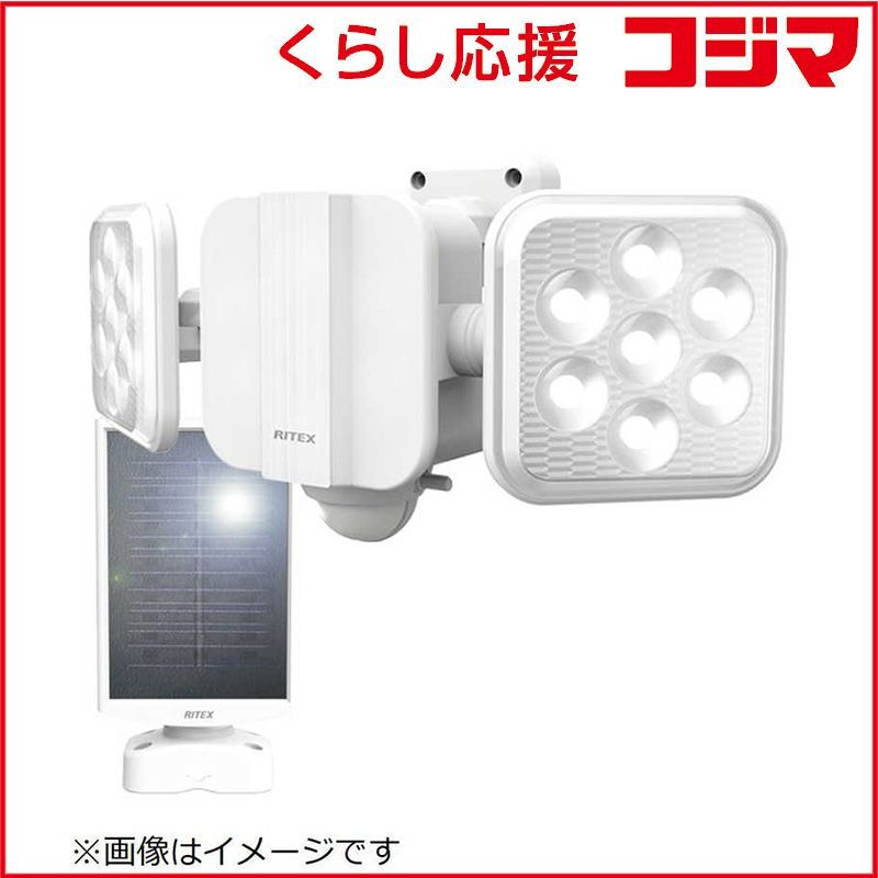 ライテックス 4.5 W*2灯LED乾電池シンプルスタイルセンサーライト CSC 88 ♥