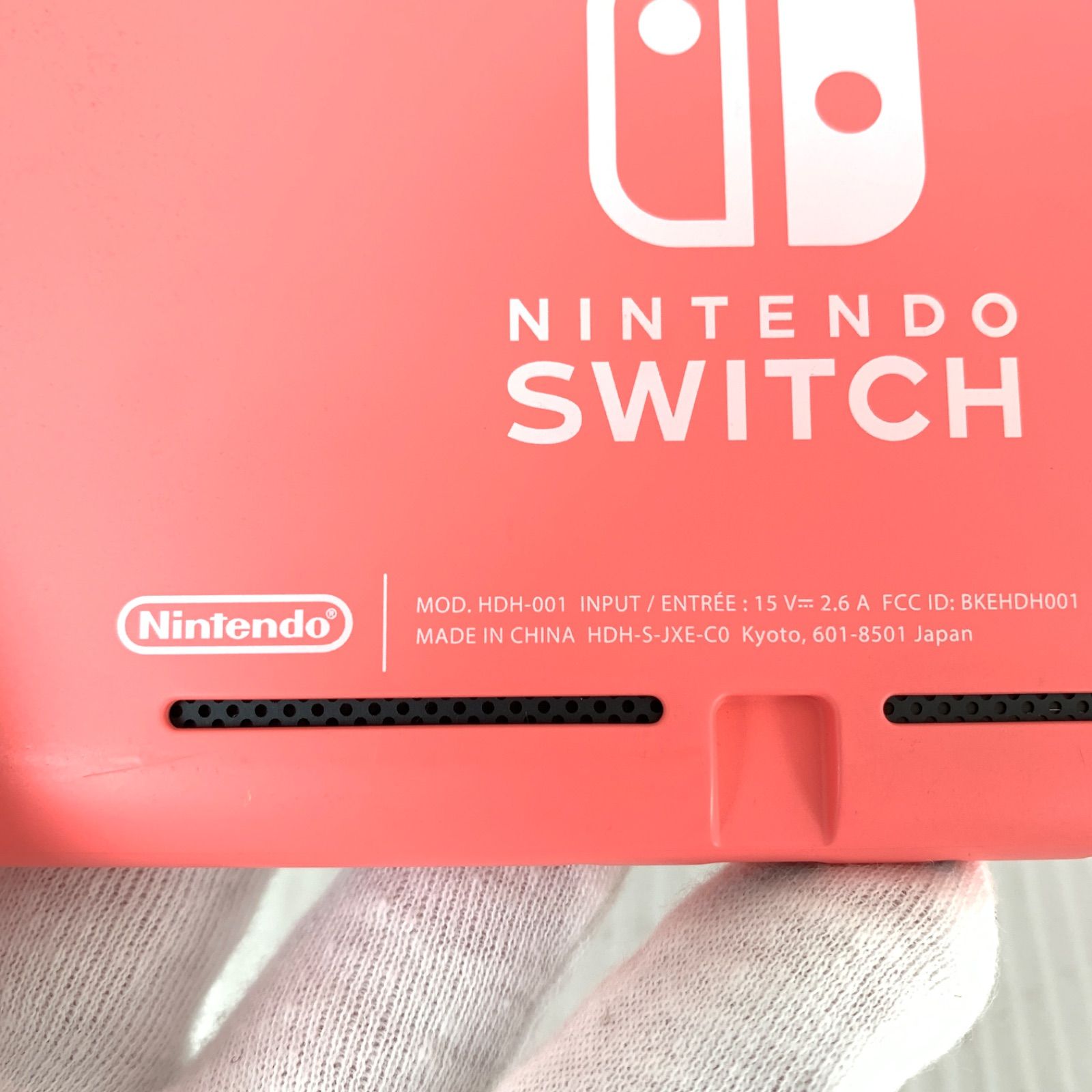  画面にヒビ有 スイッチライト SwitchLite HDH 001 ピンク M 80107 12 本体(Nintendo Switch Lite) Nintendo Switch