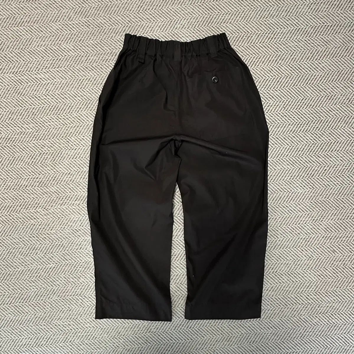 MARGARET HOWELL ナイロンワイドパンツ ブラウン