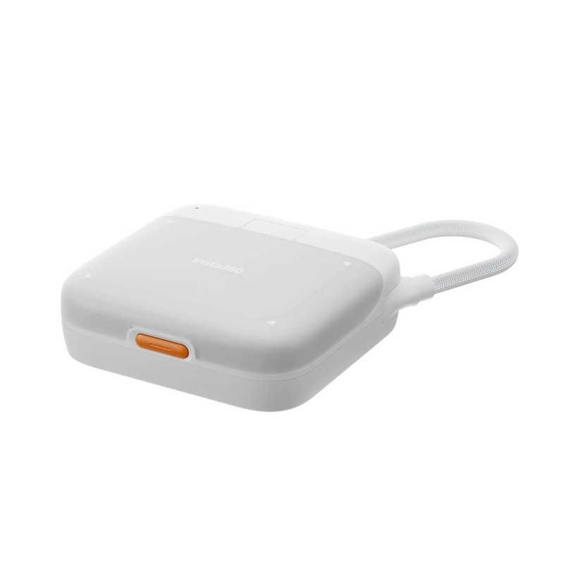  カードリーダー内蔵ケース ホワイト CINSBBEN ♥ アクションカメラアクセサリー アクションカメラ ウェアラブルカメラ