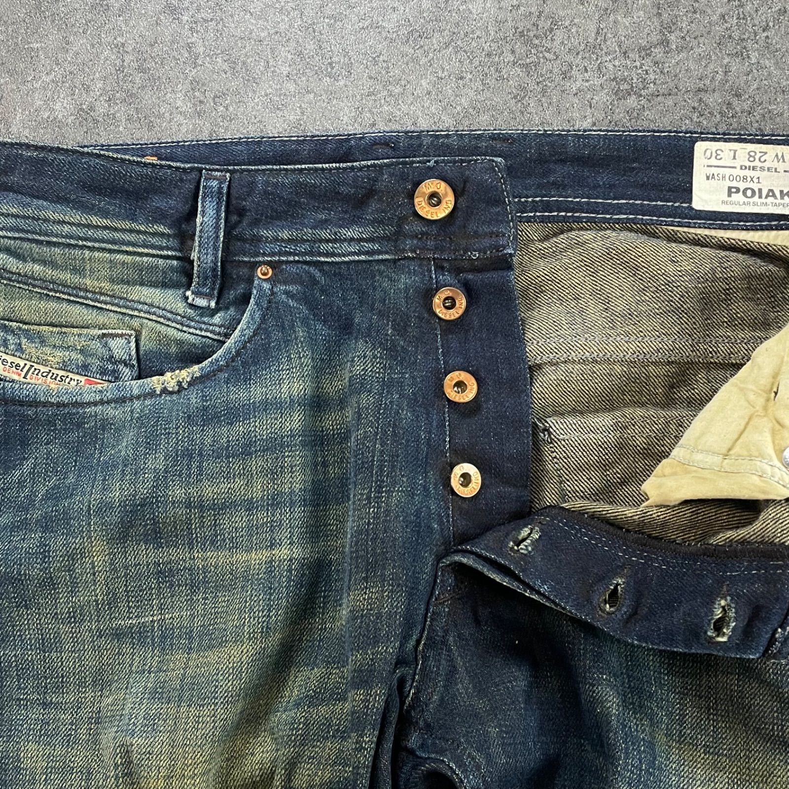 イタリア製 DIESEL DNA POIAK ディーゼル ポイアック デニムパンツ