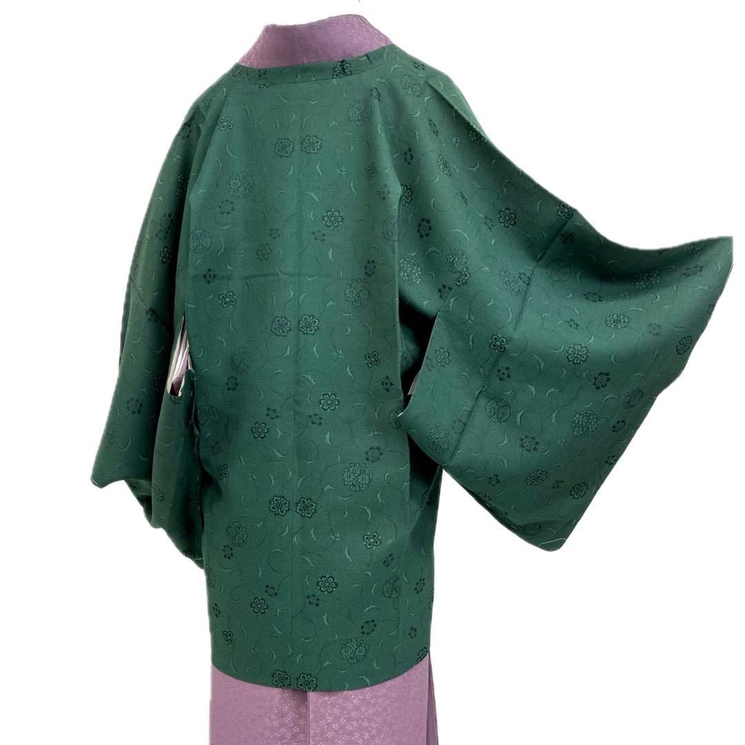 着物と帯 時流 コ251037◆正絹 道行コート◆奄美大島伝統色泥染 ♥品