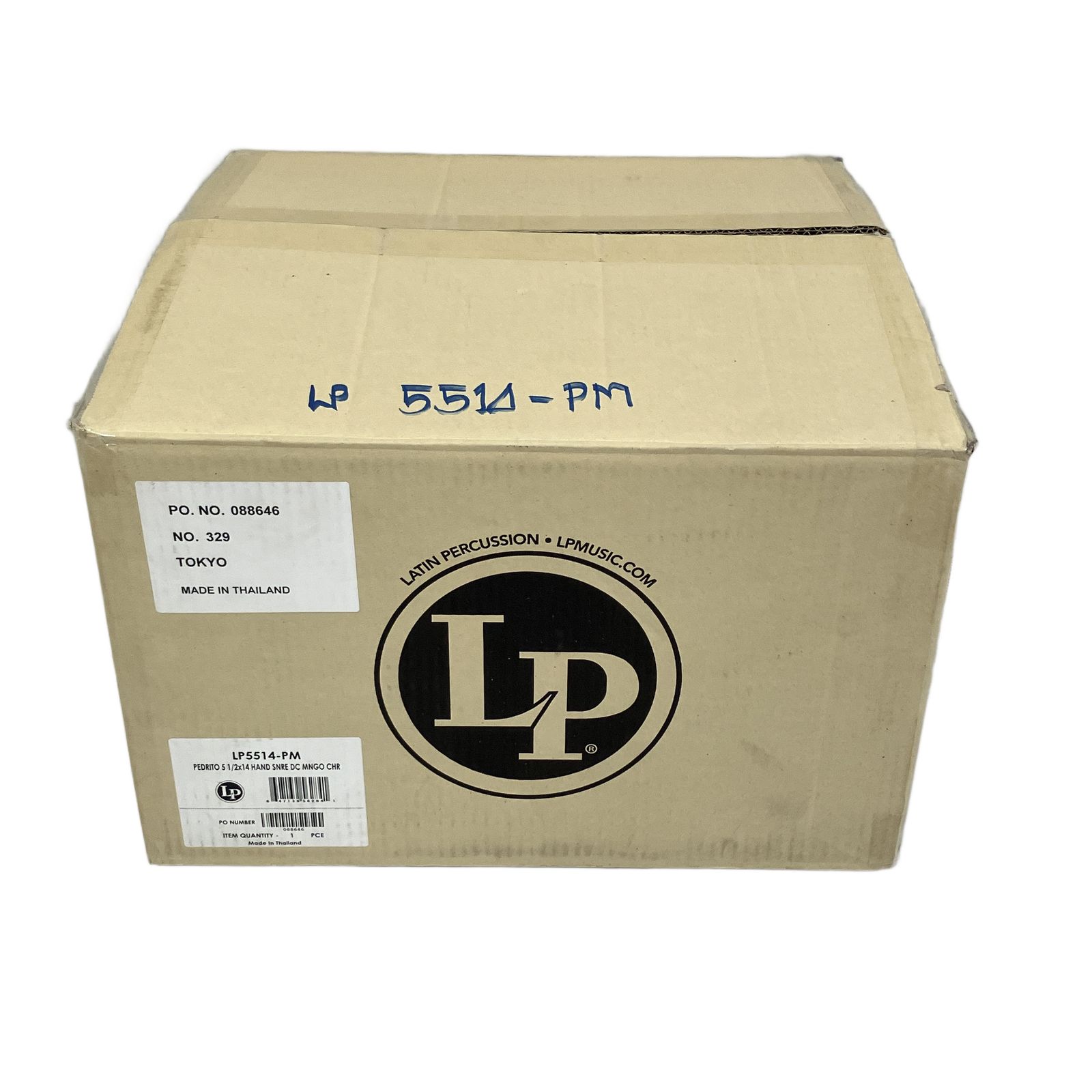 ラテンパーカッション LP 5514-PM スネアドラム 良好