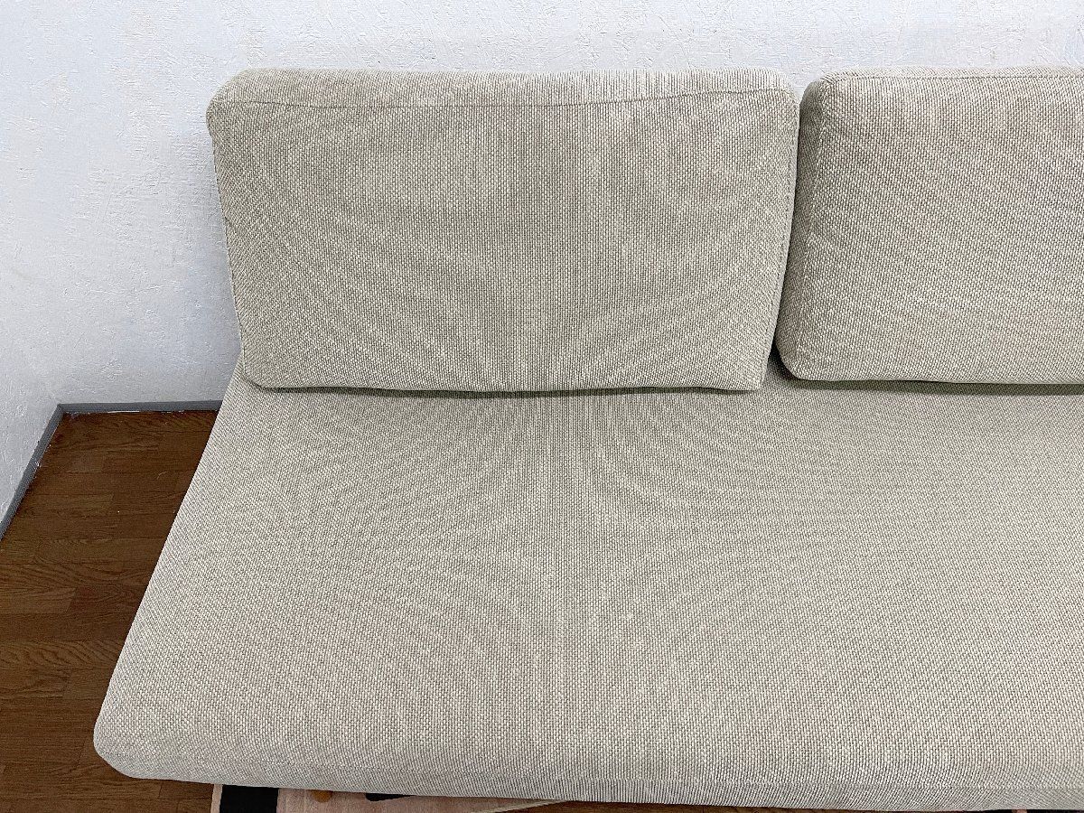 ○美品 unico ウニコ ZIZZI ジッジ カバーリング ソファベッド 2人掛け