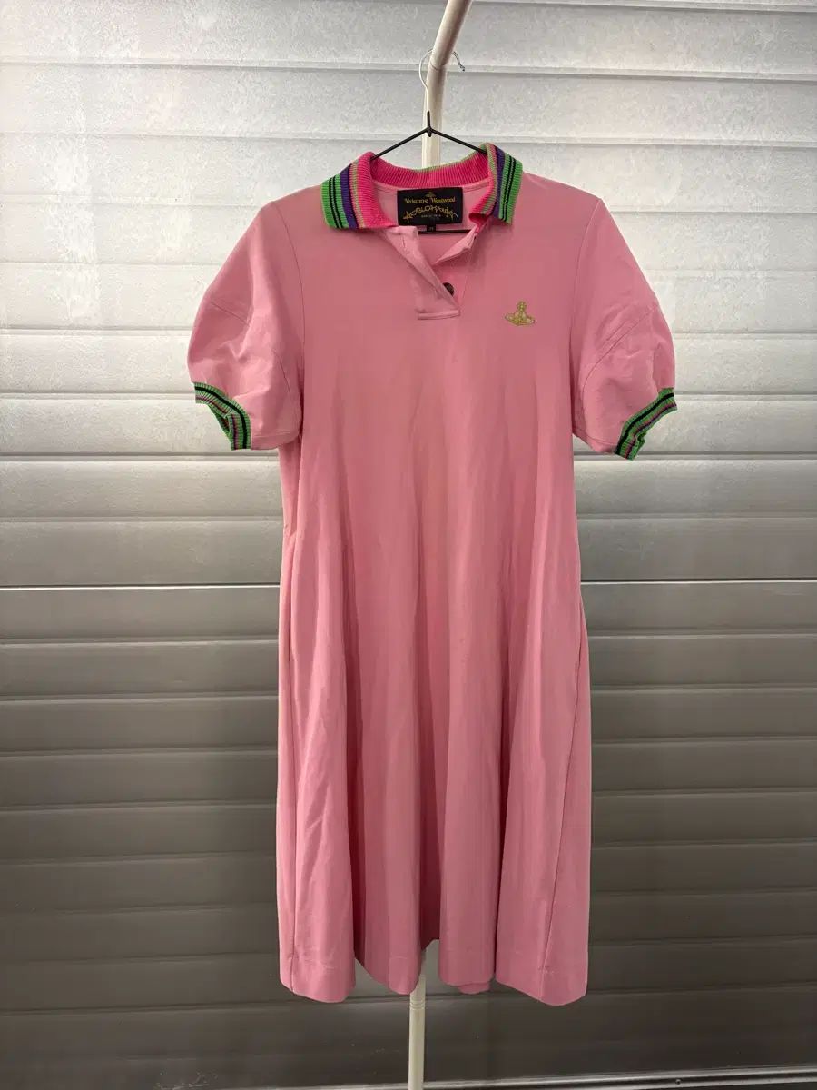 ヴィヴィアン ウエストウッド ピンク ポロ ONE PIECE 38