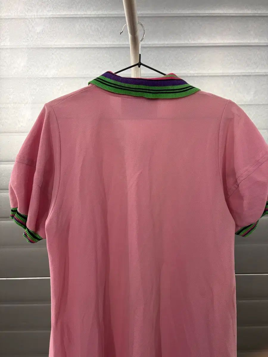  ヴィヴィアン ウエストウッド ピンク ポロ ONE PIECE 38 長袖 七分袖 ひざ丈ワンピース