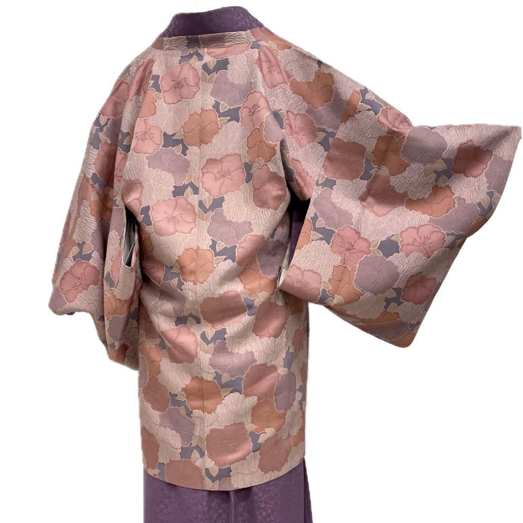 着物と帯 時流 コ251035◆正絹 道行コート◆