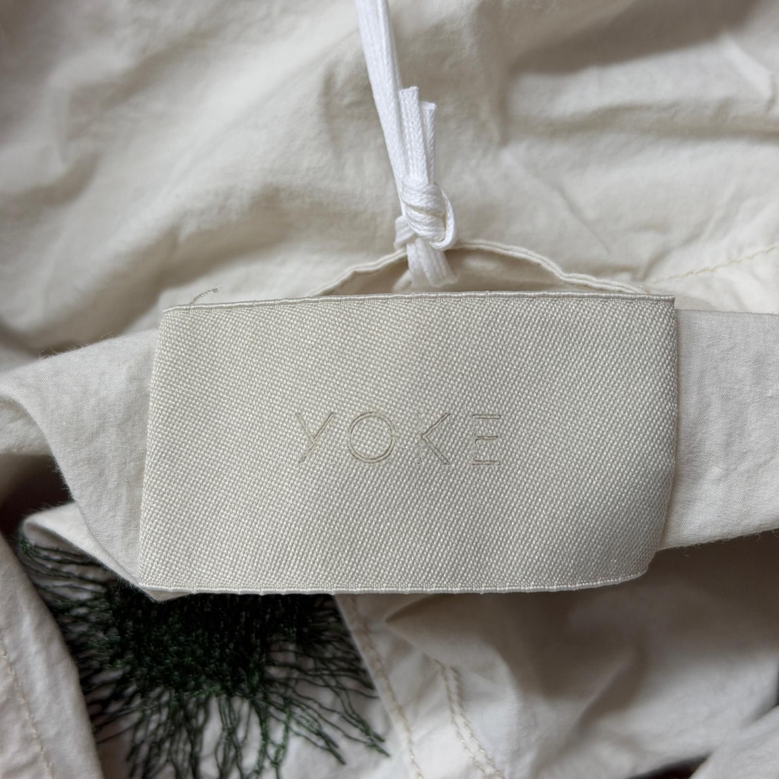 参考上代85800円 未使用 YOKE 25SS EMBROIDERY SNOW PARKA スノー