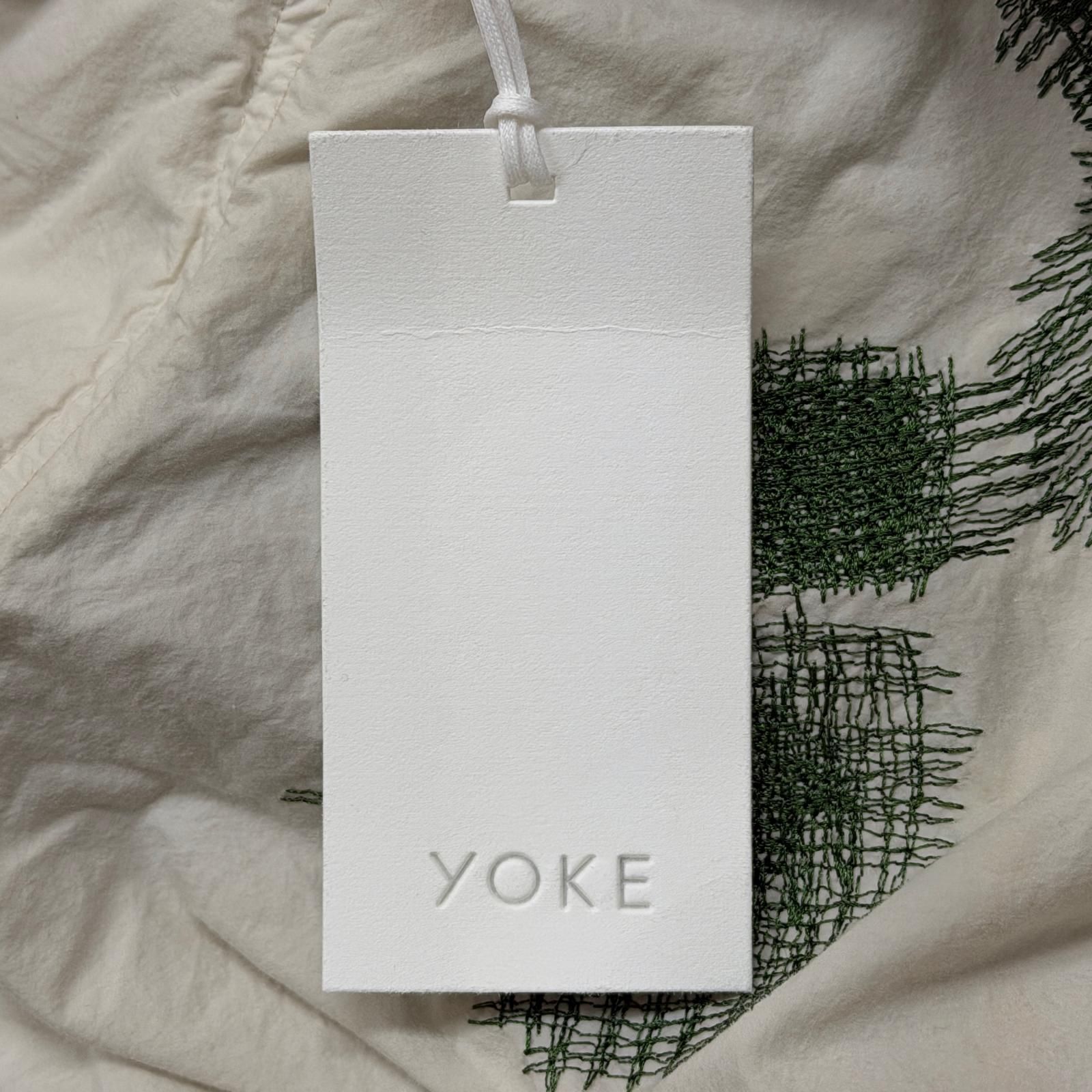 参考上代85800円 未使用 YOKE 25SS EMBROIDERY SNOW PARKA スノー