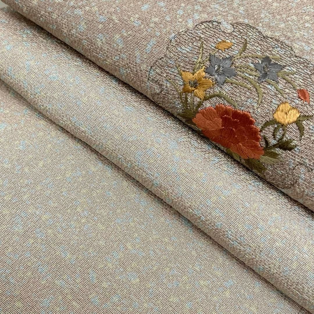 道行コート◆刺繍 たたき染