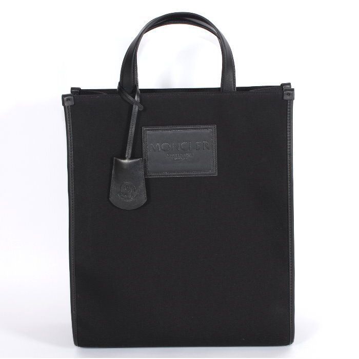 MONCLER ブラック トートバッグ MONCLER（モンクレール） ミニ トートバッグ レディース ショルダー