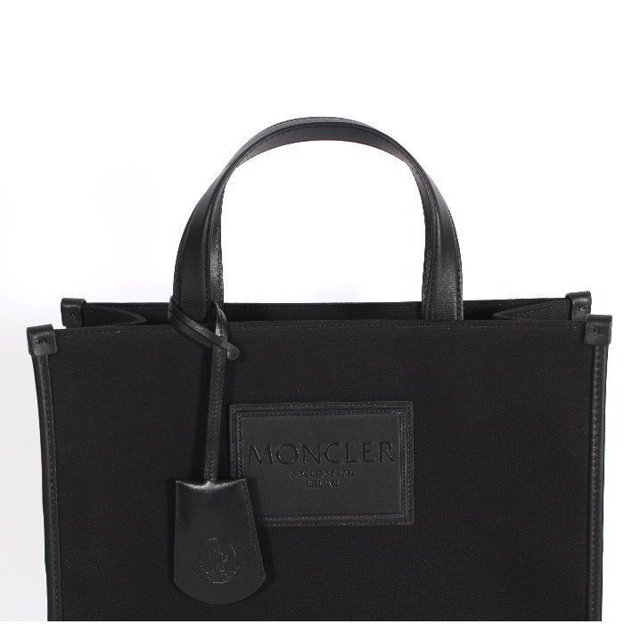MONCLER ブラック トートバッグ ブラック Pierrickトートバッグ : バッグ&スモールアクセサリー 向けの