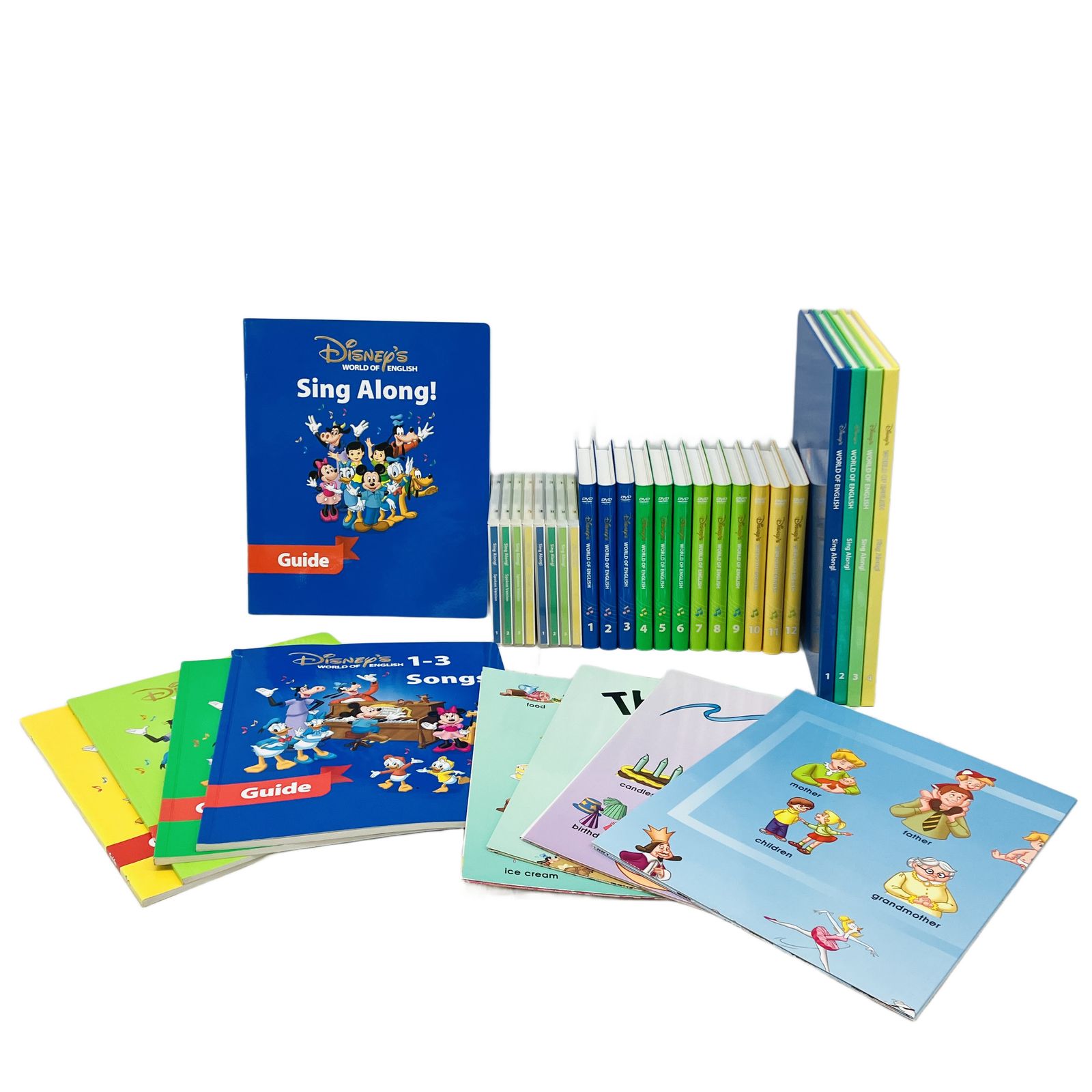 ワールドファミリー DWE ディズニー英語システム シングアロング 教材