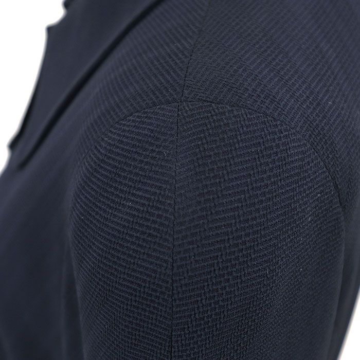  CHANEL シャネル ヴィンテージ セットアップ ファンシーウィーブ 97 C P 08910 COCOマーク ロゴ ボタン アセテート | レーヨン ジャケット コート スカート ハーフレングス レディース サイズ 40 ネイビー 紺 フランス製 その他 その他