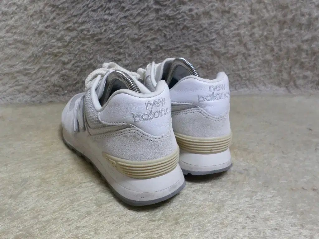 255 ニュー ンス 574 白 グレー スニーカー 靴 スニーカー 靴