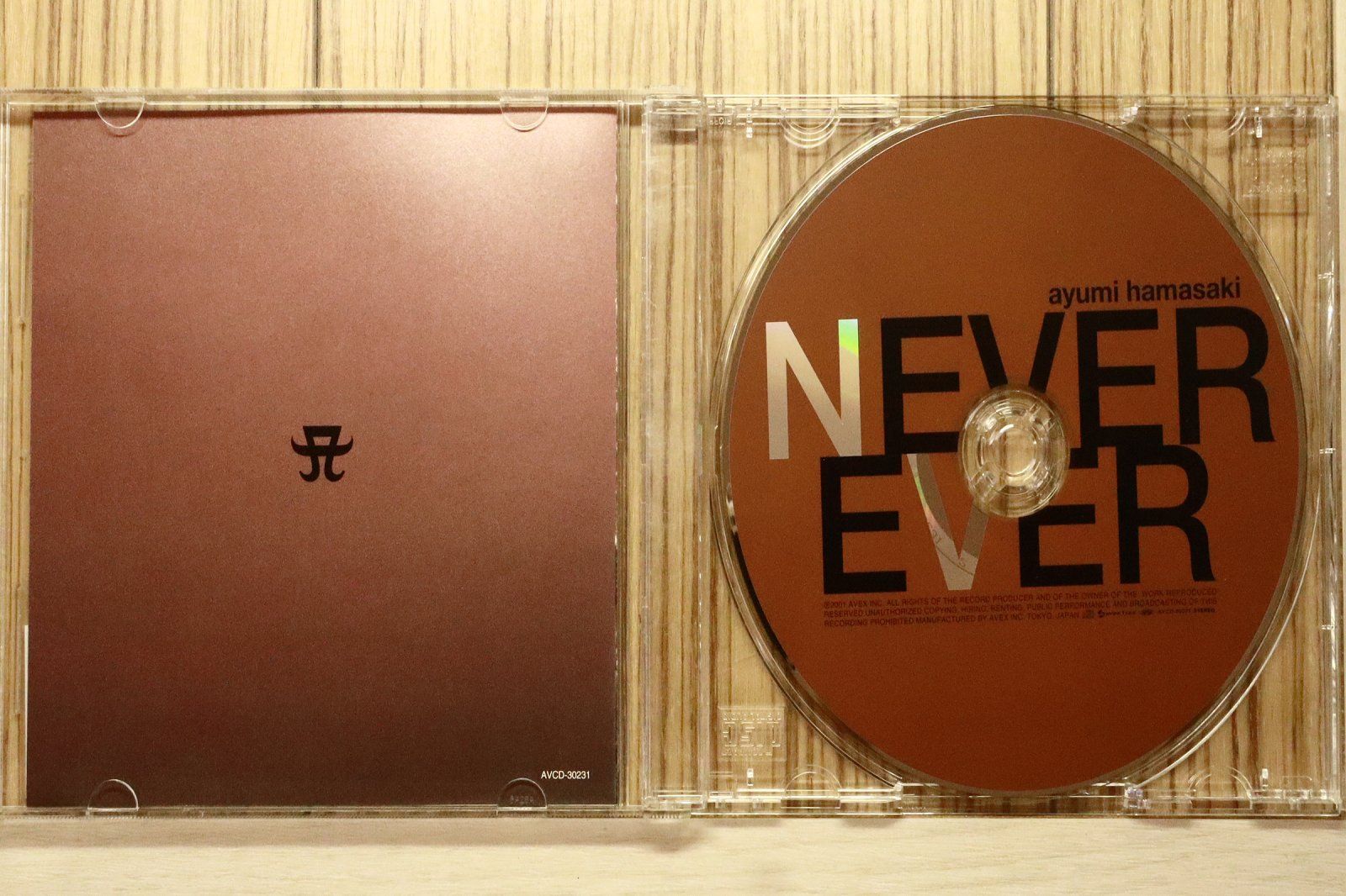 国内盤CD☆浜崎あゆみ/Ayumi Hamasaki □ NEVER EVER 【AVCD30231