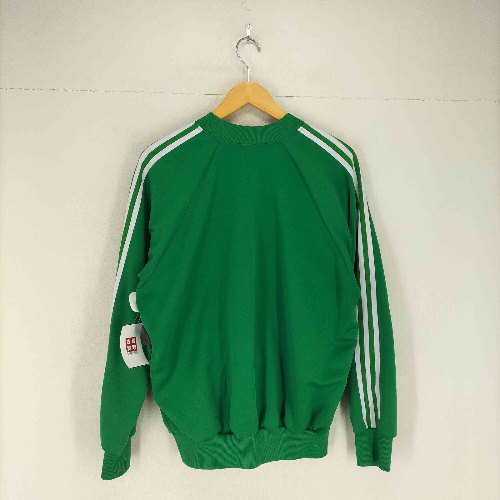 80’s adidas USA製 トラックジャケット トレフォイル グリーン アディダス adidas 80's USA製 Track Jacket トラック ジャケット 緑