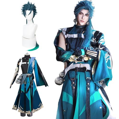 神併 鳴潮 コスプレ ウィッグ付き 吟霖 ショアキーパー 釉瑚 フローヴァ 散華 コスプレ衣装 大人用 仮装 ゲーム衣装 イベント WuWa Cosplaypo
