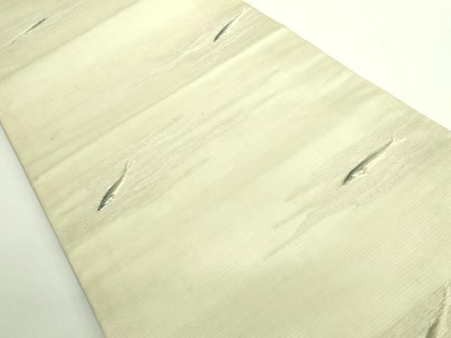 平和屋着物● 上 アンティーク 大正ロマン 丸帯 引き抜き帯 鮎 kh 6