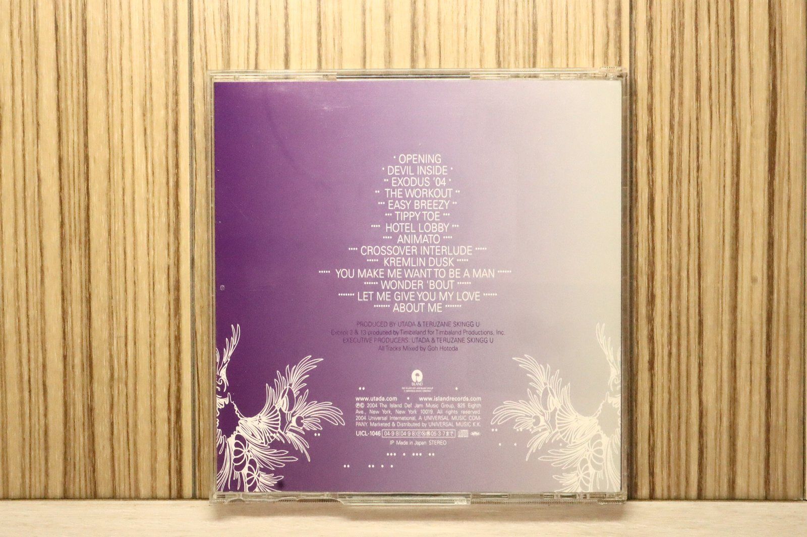 国内盤CD☆宇多田ヒカル/Hikaru Utada□ EXODUS 【UICL1046