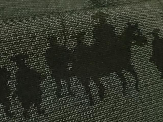  平和屋着物● 上 塩沢紬 訪問着 200亀甲 大名行列 kh 6 紬 着物