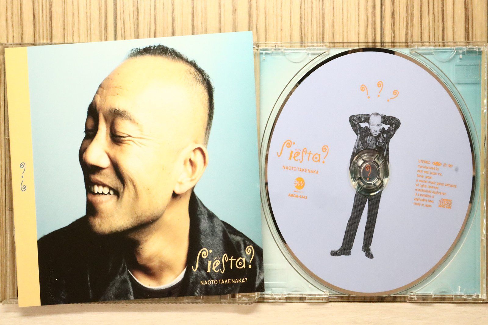 国内盤CD☆竹中直人/Naoto Takenaka□ シエスタ 【AMCM4343