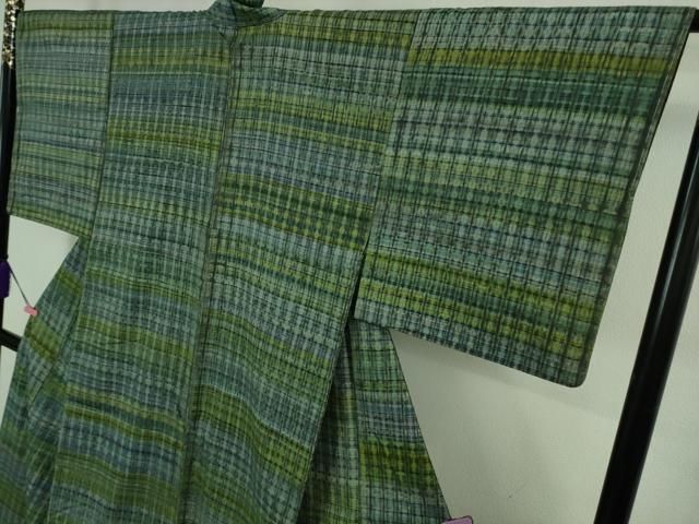 平和屋着物○極上 菅原工房 菅原結作 漢方染紬 逸品 未使用