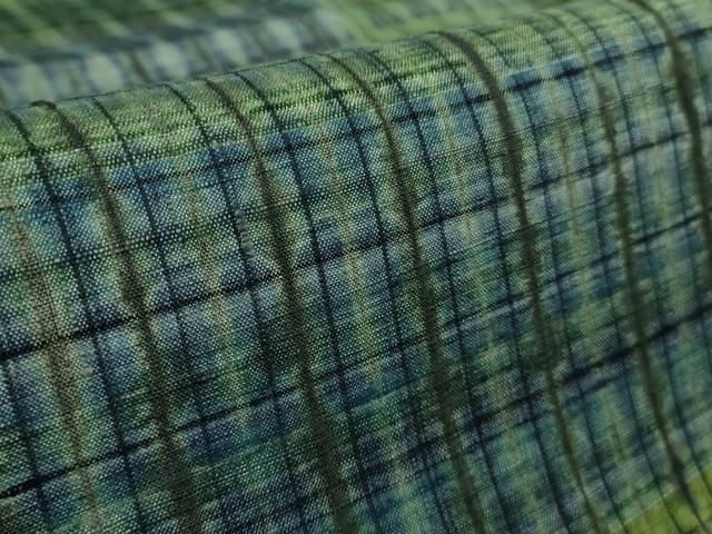 平和屋着物○極上 菅原工房 菅原結作 漢方染紬 逸品 未使用