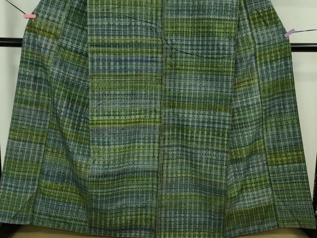 平和屋着物○極上 菅原工房 菅原結作 漢方染紬 逸品 未使用