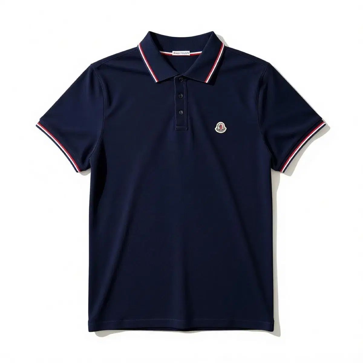 モンクレール メンズ ポロ Tシャツ ネイビー