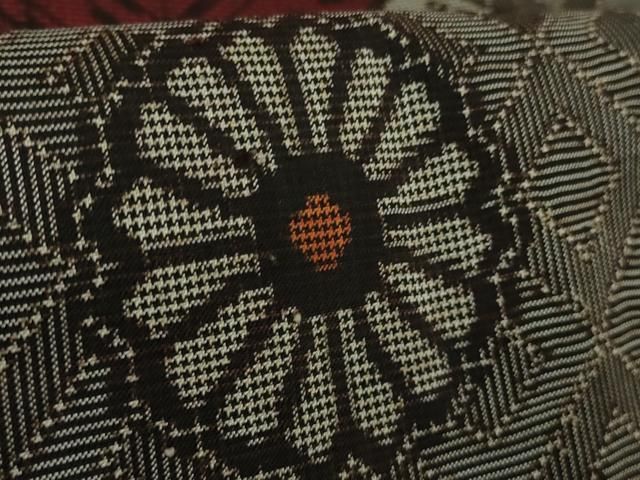  平和屋着物● 本場大島紬 龍郷絣 ♥ kh 6 紬 着物