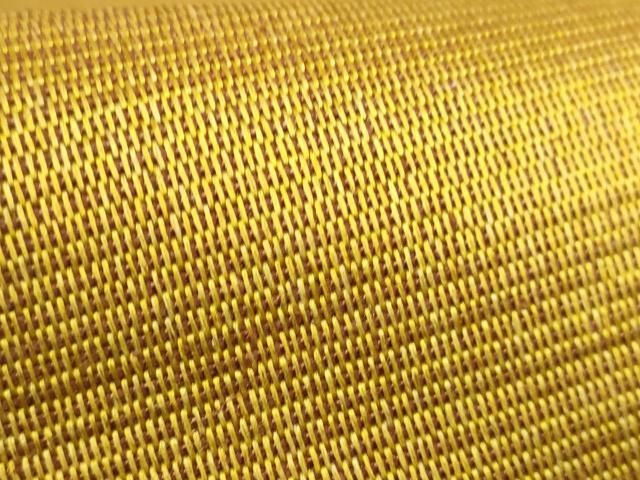 平和屋着物○極上 本場黄八丈 紬 八寸名古屋帯 一重帯 逸品