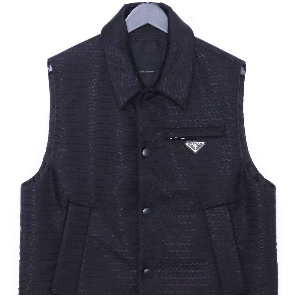 PRADA トライアングルロゴ パデッド Re-Nylon ベスト サイズ48