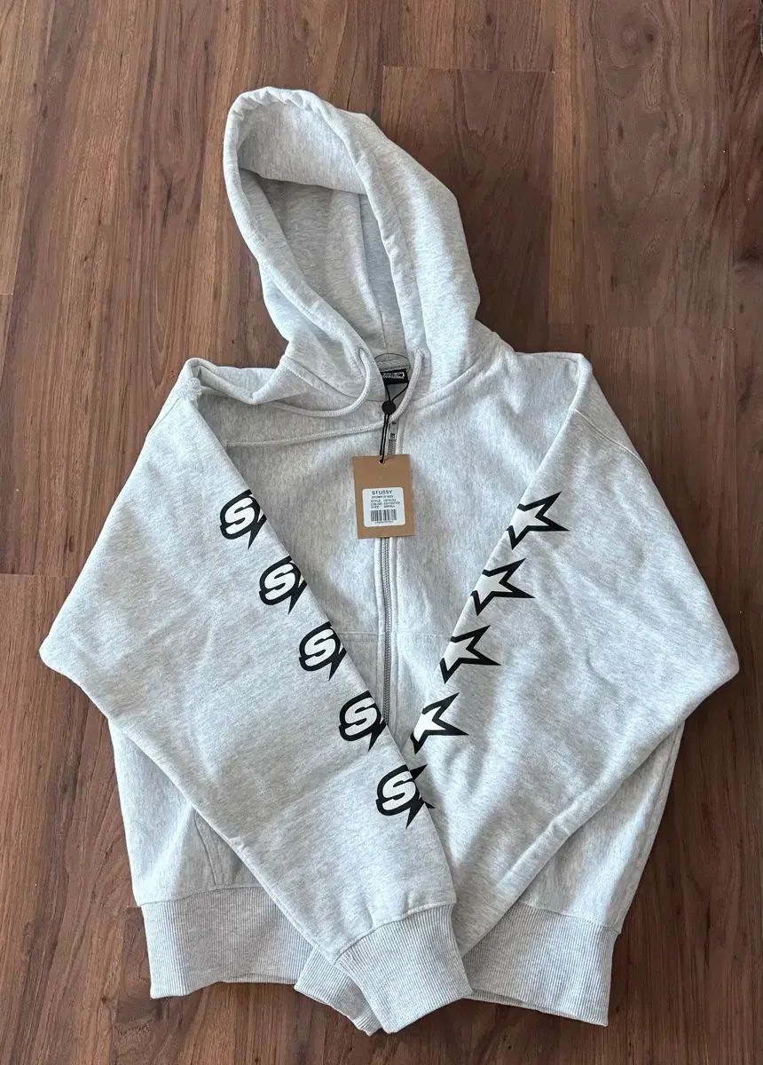 STUSSY スピードウェイ フードジップアップ