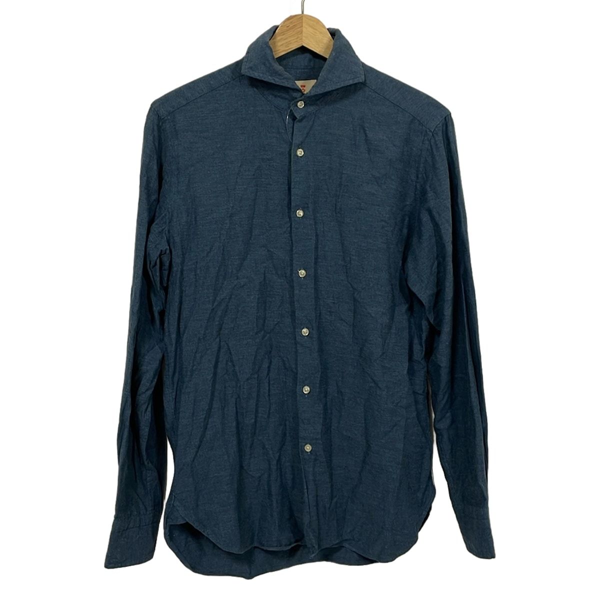 Guy Rover ギローバー 長袖シャツ サイズS メンズ - ネイビー