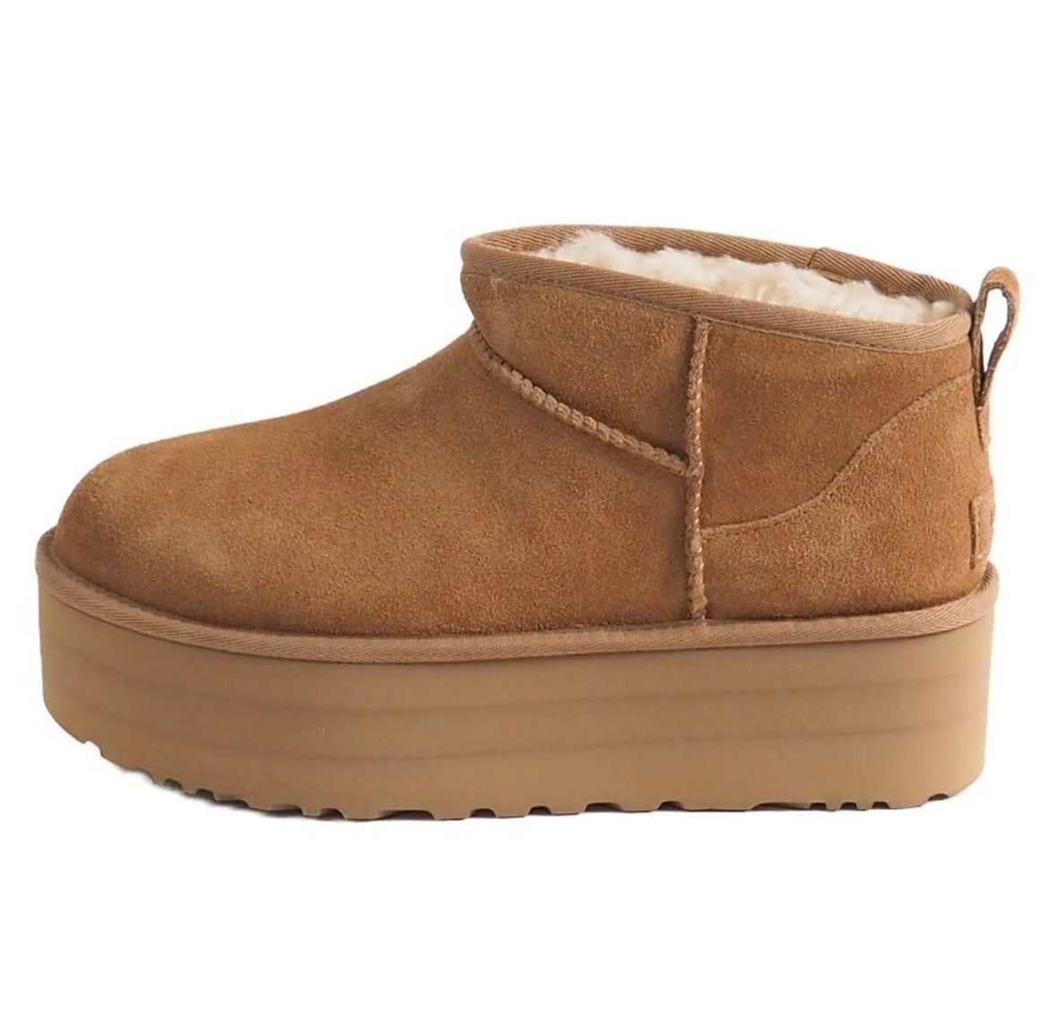 ugg CLASSIC ULTRA MINI BOOT プラットフォームブーツ 26 cm 刺繍入り その他 