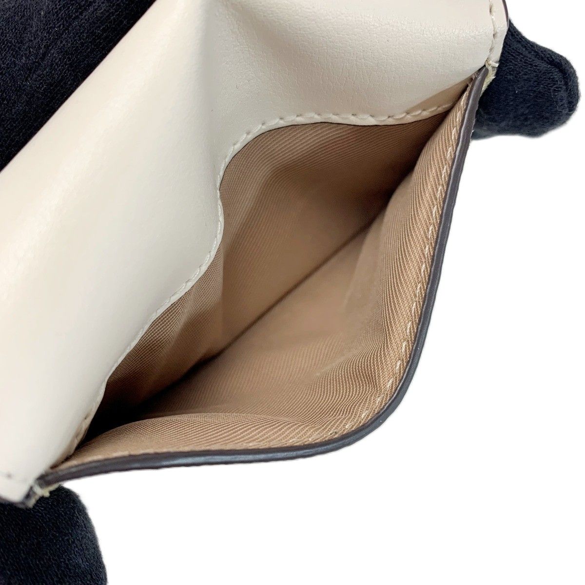 2454 ベージュ×ホワイト