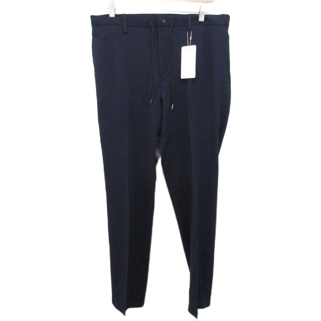 AOKI タグ付き パジャマスーツ セットアップ 2 B ストレッチ素材 紺 ネイビー ビジネスジャケット スーツ メンズ