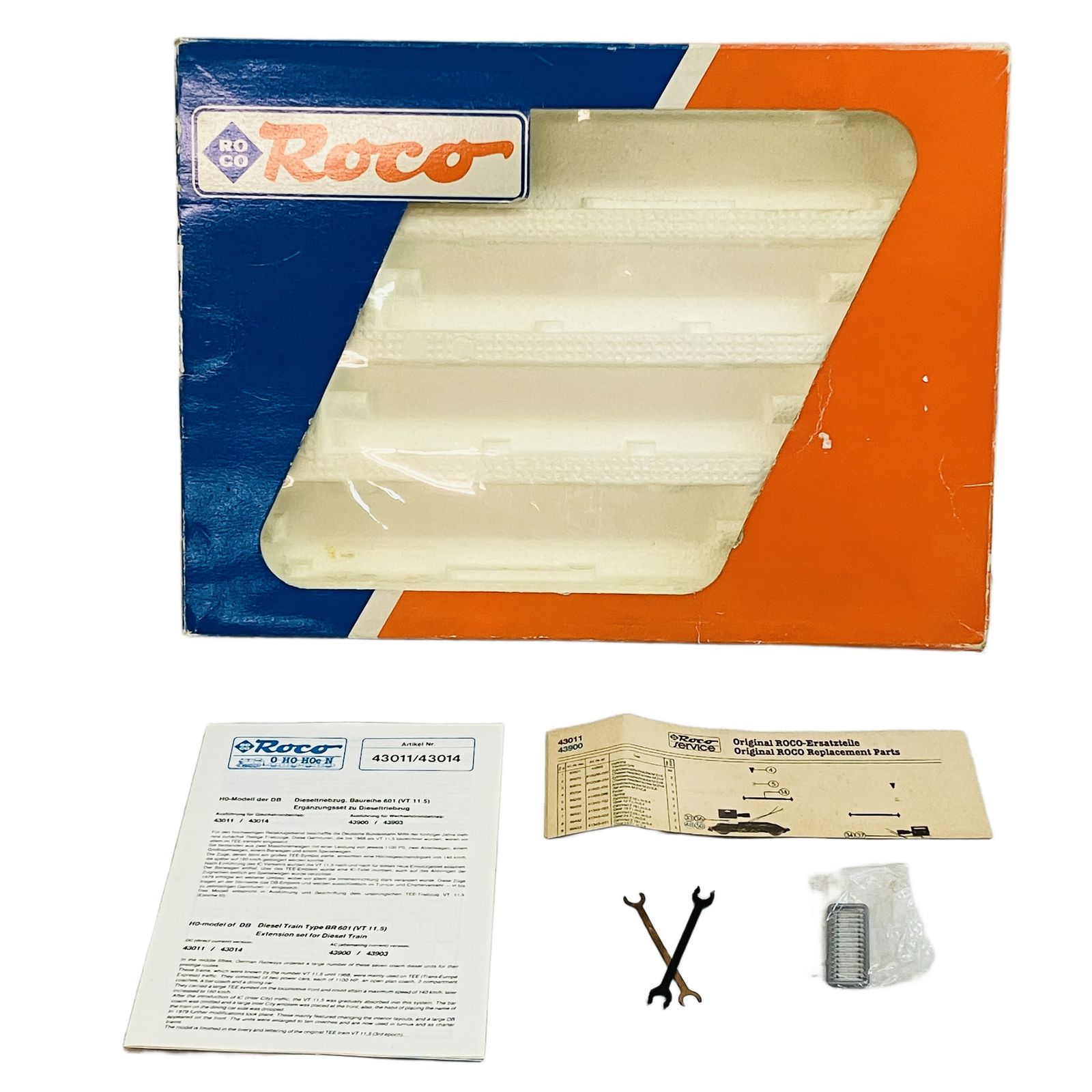 ROCO 43900 ドイツ鉄道 VT 11.5 TEE 特急気動車 4両セット HOゲージ