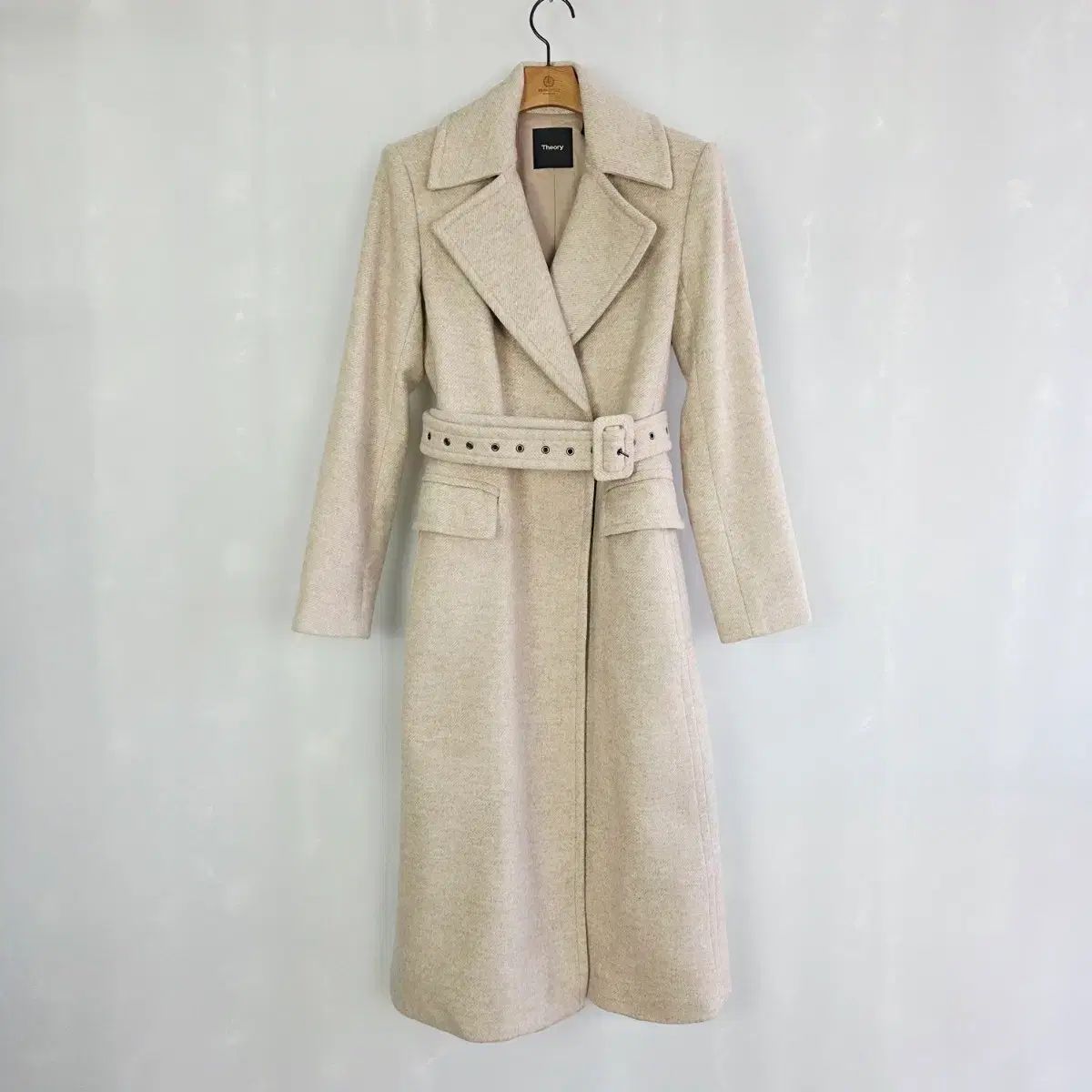 セオリー パーフェクト ベルト付き コート レディース P