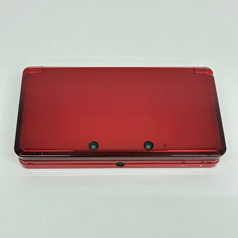 初期化済 Nintendo 3 DS RED CTR 001 任天堂 ニンテンドー ゲーム機 本体 2 2500 0107