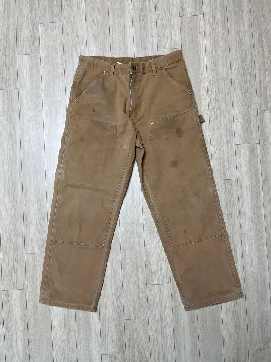 90 s Carhartt カーハート ダブルニー スポーツブラ ブラウン 風車タグ