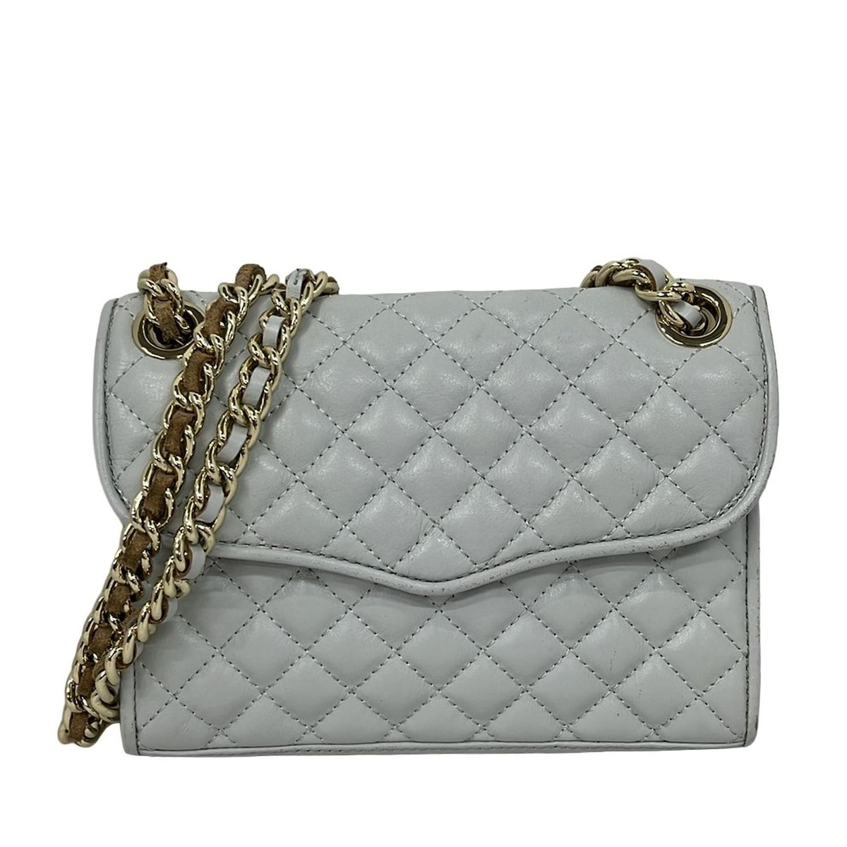 REBECCA MINKOFF(レベッカミンコフ) ショルダーバッグ - 白 レザー