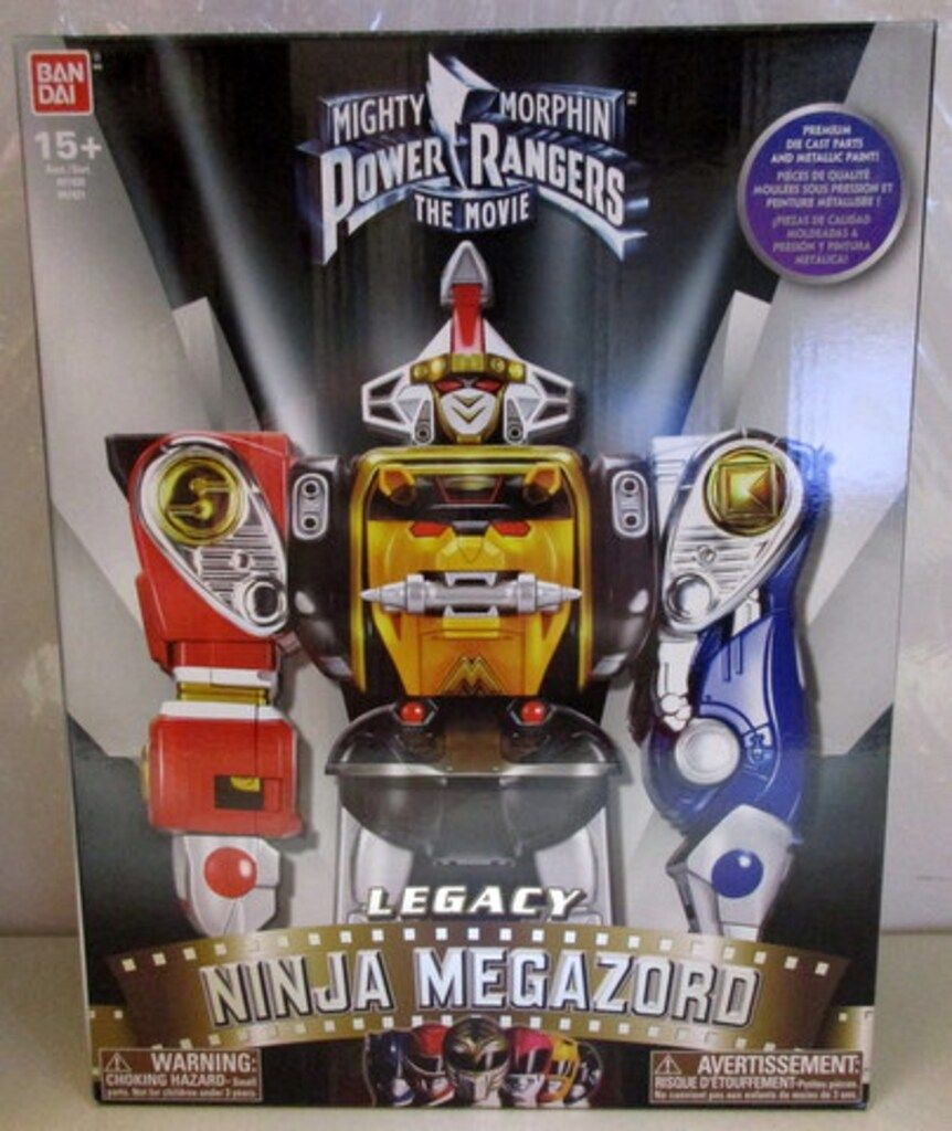 バンダイUSA LEGACY MEGAZORD POWER RANGERS THE MOVIE NINJA