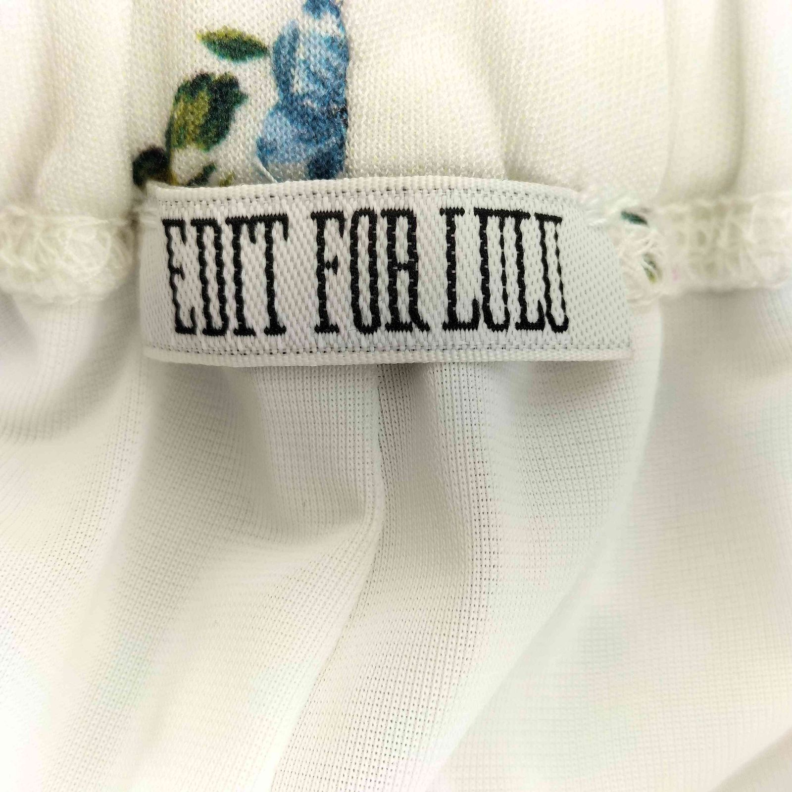  エディットフォールル EDIT. FOR LULU フラワージャージ ストレートパンツ レディース JPN 36 その他 パンツ