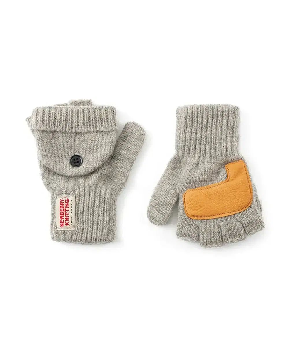 S M ニューベリーニッティング グローブ 手袋 グレー