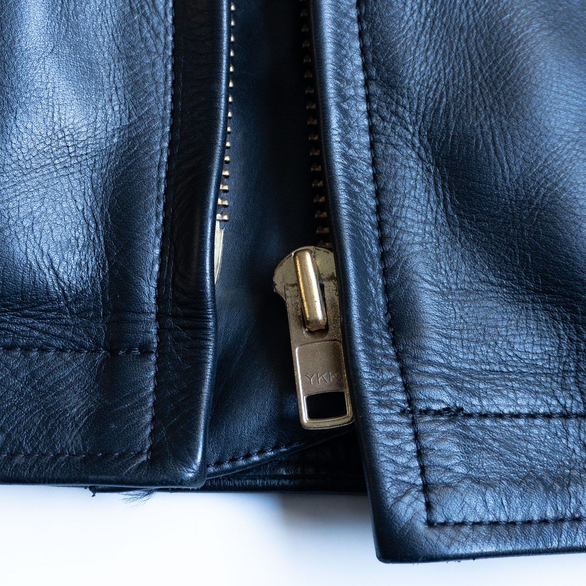 美品】KADOYA【EVO パデッド シングルライダースジャケット】 L カドヤ